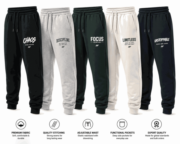 Custom premium streetwear cargo pants