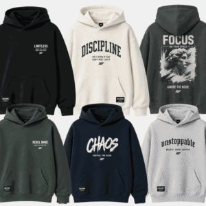 Custom oversized streetwear hoodies